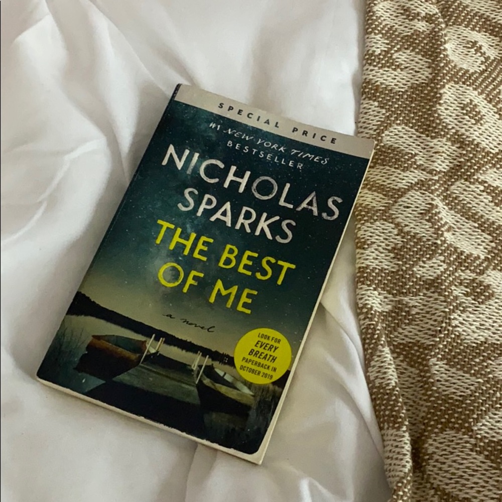Nicholas sparks the best of me book!